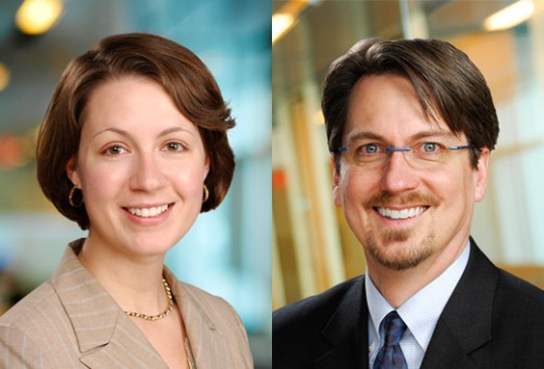 Caroline Altman Smith and Bill Moses of the Kresge Foundation
